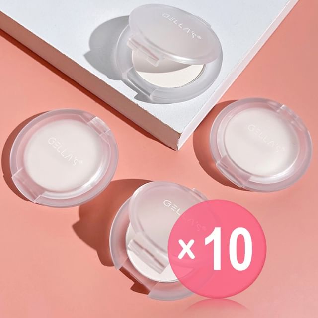 GELLA-S-Matte Highlighter Powder 10pcs Bundle Set