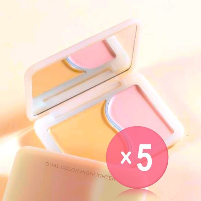 GELLA-S-Water-Based 2 Color Highlighter 5pcs Bundle Set