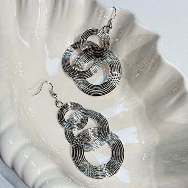 Gemsha-Layered Hoop Earring