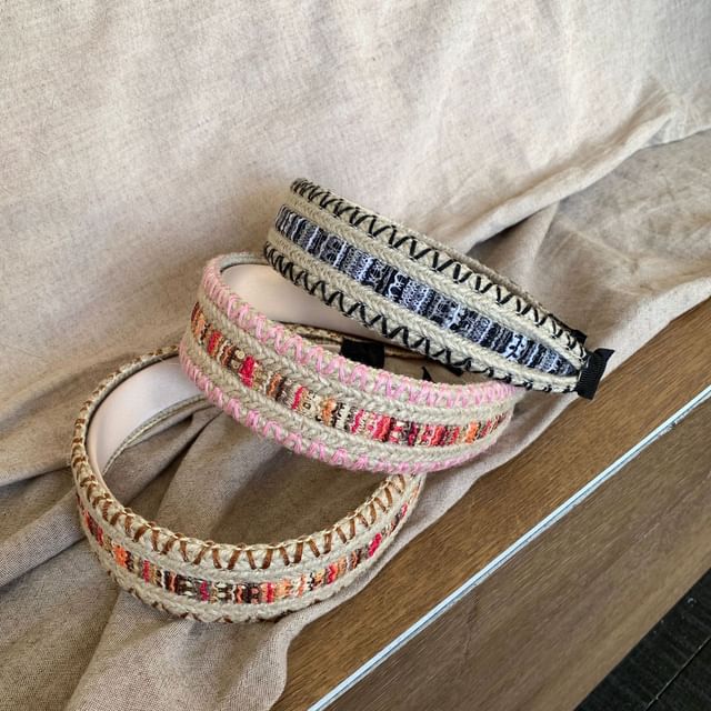 Gemsha-Striped Headband