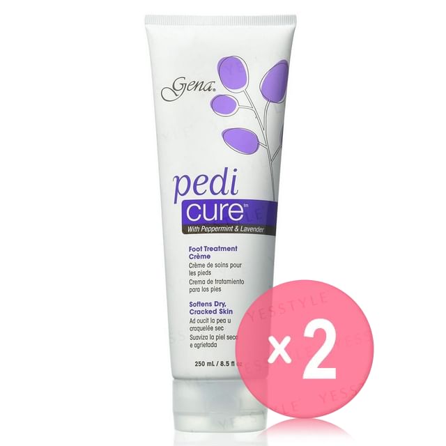 GENA-Pedi Cure Foot Treatment Crème 2pcs Bundle Set