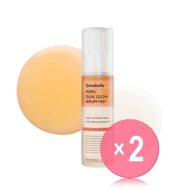 Genabelle-PDRN Dual Glow Serum Mist 2pcs Bundle Set