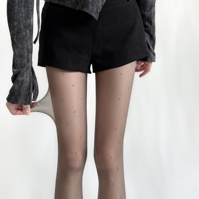 Gentiana-Dotted Tights