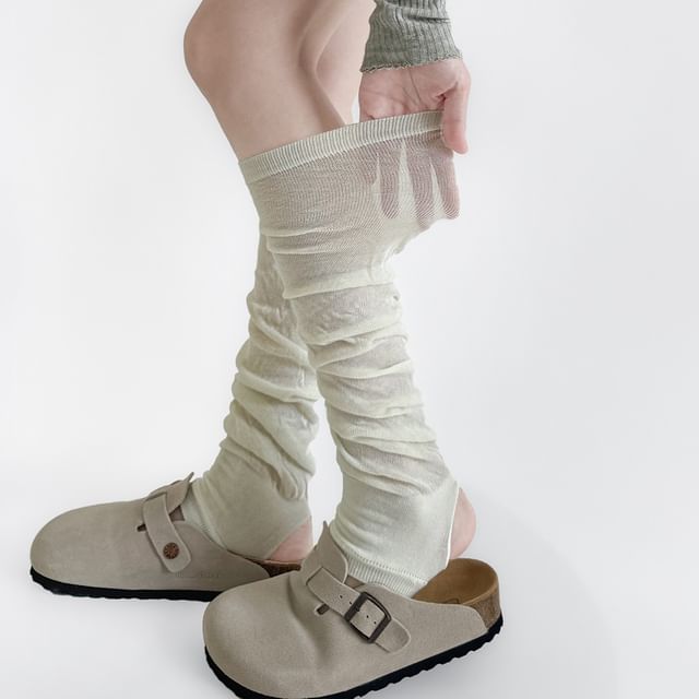 Gentiana-Knit Leg Warmer