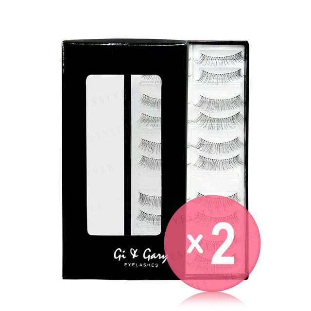 Gi - Gary-Professional Eyelashes Urban Chic Q03 2pcs Bundle Set
