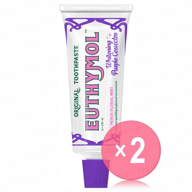 Ginza Stefany Tokyo-EUTHYMOL Whitening Purple Corrector Toothpaste 2pcs Bundle Set