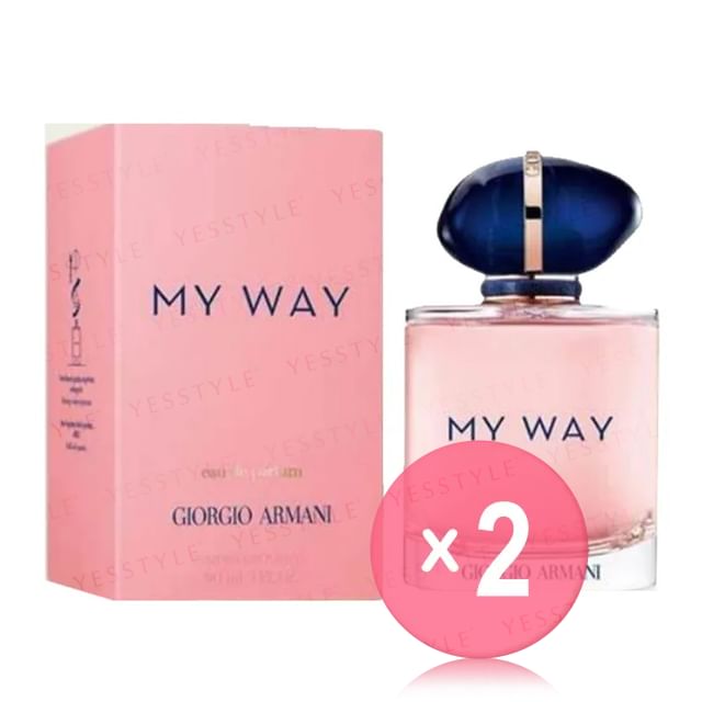 Giorgio Armani-My Way Eau De Parfum 2pcs Bundle Set