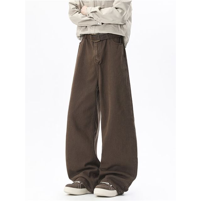 Giuliana-Mid Rise Wide Leg Jeans