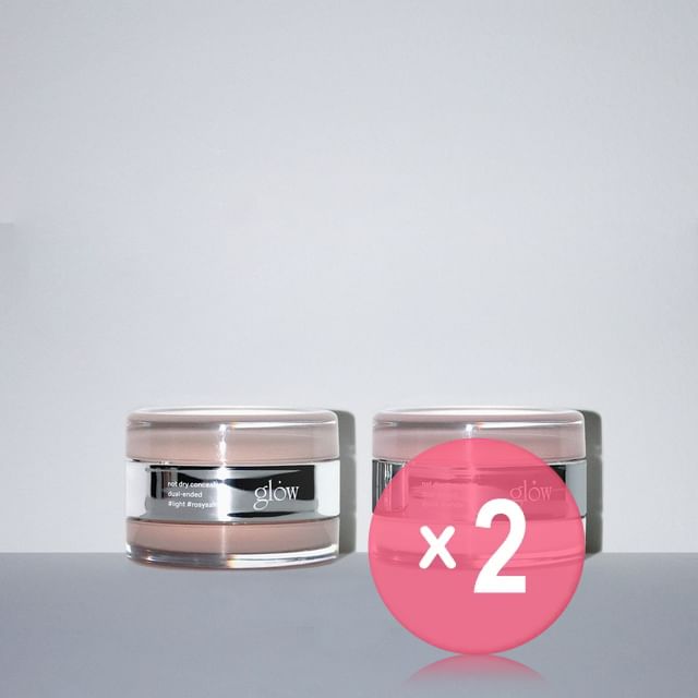 glow-Not Dry Concealer - 2 Types 2pcs Bundle Set