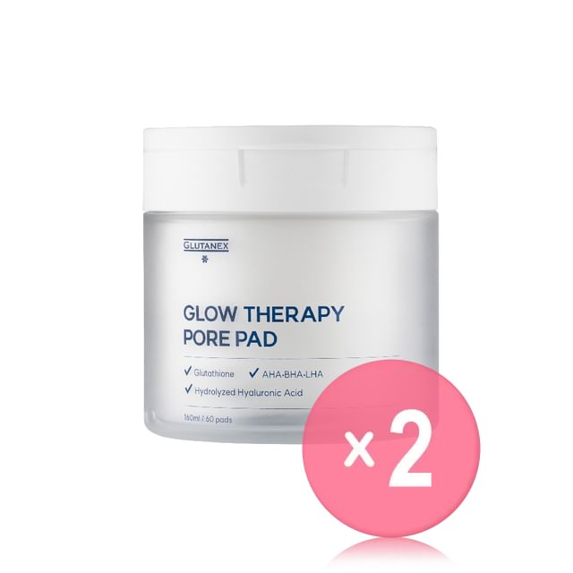 GLUTANEX-Glow Therapy Pore Pad 2pcs Bundle Set