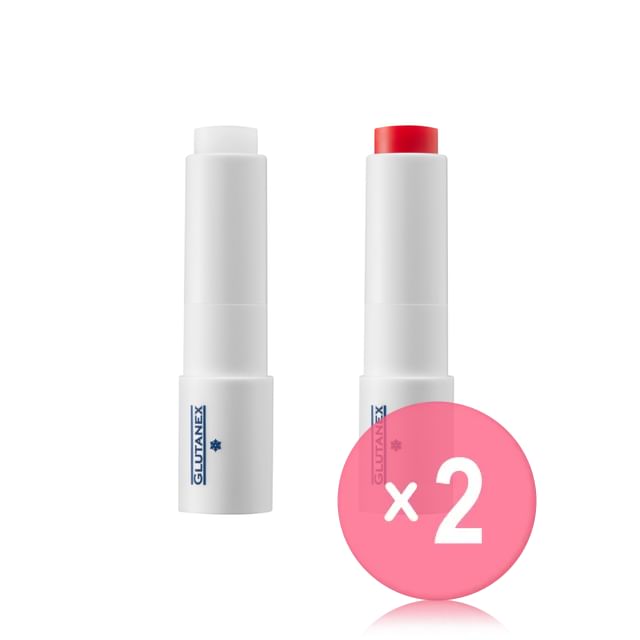 GLUTANEX-Lip Glow Balm - 2 Types 2pcs Bundle Set