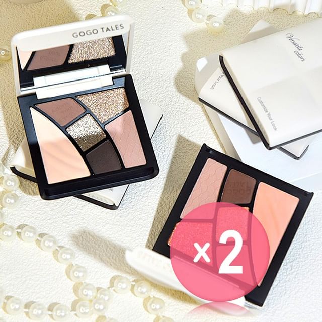GOGO TALES-Flash Phantom Eyeshadow Palette - 6 Colors 2pcs Bundle Set