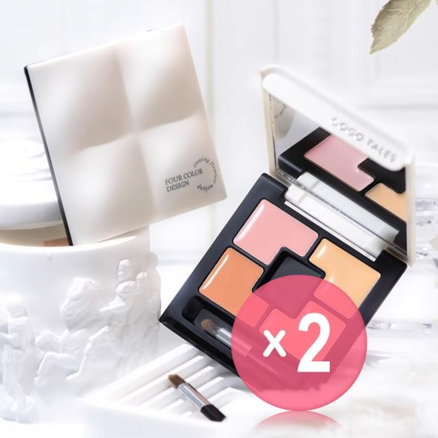 GOGO TALES-Light Makeup Moisturizing Concealer - 2 Colors 2pcs Bundle Set