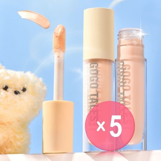 GOGO TALES-Makeup Highlight Concealer - 2 Colors 5pcs Bundle Set