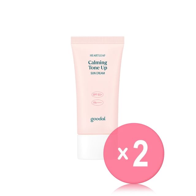 Goodal-Heartleaf Calming Tone Up Sun Cream 2pcs Bundle Set