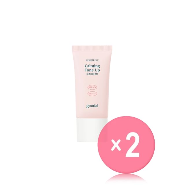 Goodal-Heartleaf Calming Tone Up Sun Cream Mini 2pcs Bundle Set