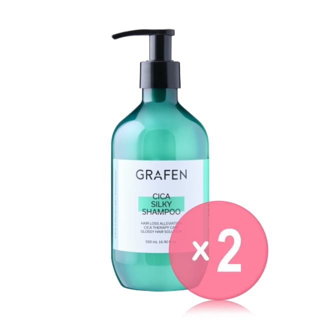 GRAFEN-Cica Silky Shampoo 2pcs Bundle Set