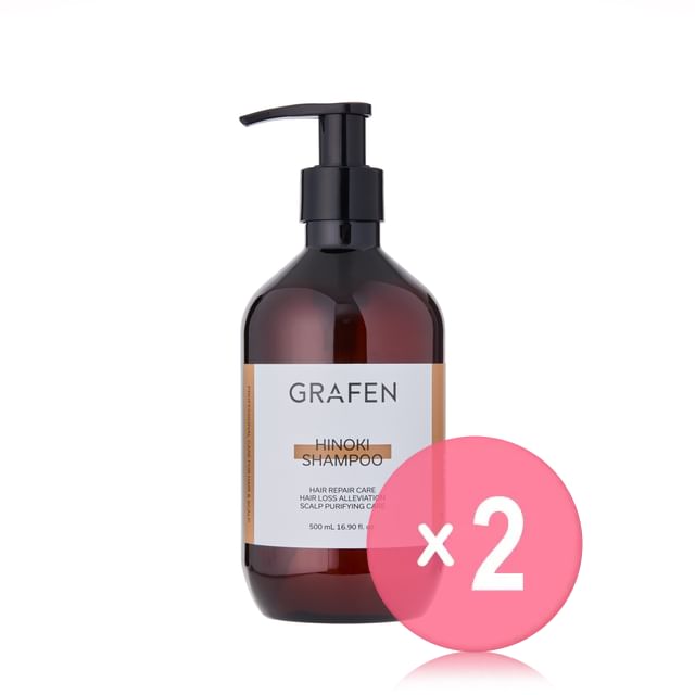 GRAFEN-Hinoki Shampoo 2pcs Bundle Set