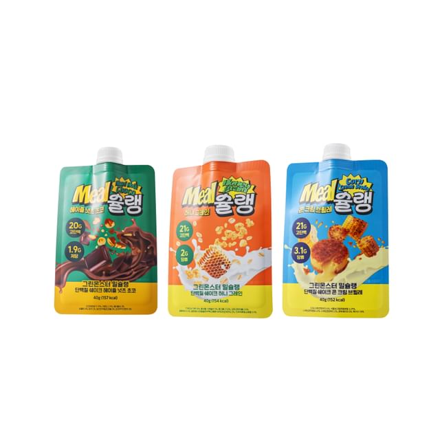 GREEN MONSTER-Meal Chelin Protein Shake - 3 Types