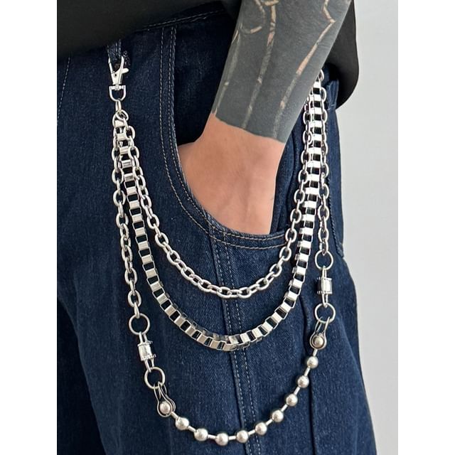 Gretlyn-Alloy Layered Pants Chain