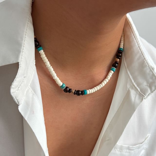 Gretlyn-Beaded Necklace