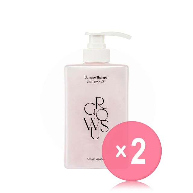 GROWUS-Damage Therapy Shampoo EX 2pcs Bundle Set