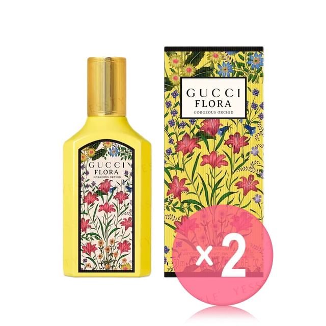 Gucci-Flora Gorgeous Orchid Eau De Parfum 2pcs Bundle Set