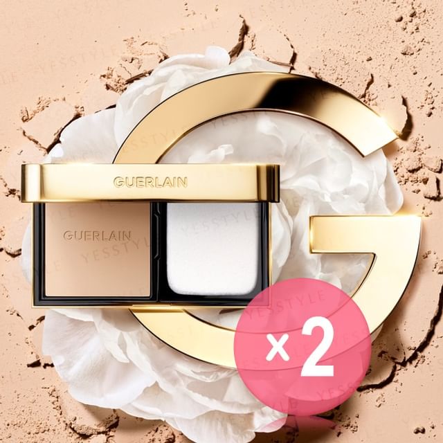 Guerlain-Parure Gold Skin Control High Perfection Matte Compact Foundation 2pcs Bundle Set