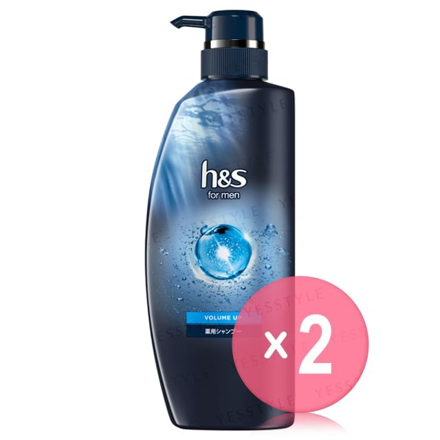 h-s-For Men Medicated Volume Up Shampoo 2pcs Bundle Set
