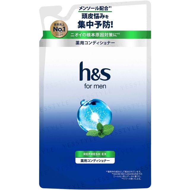 h-s-Refresh EX Conditioner for Men Refill