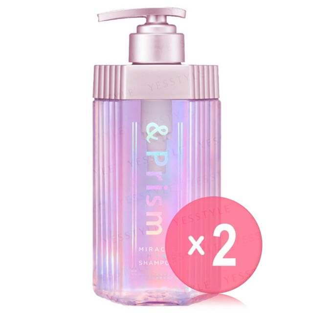H2O-Prism Miracle Shine Shampoo 2pcs Bundle Set