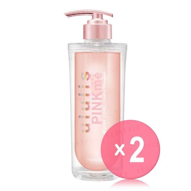H2O-ululis Pinkme Water Conc Control Shampoo Refill 2pcs Bundle Set