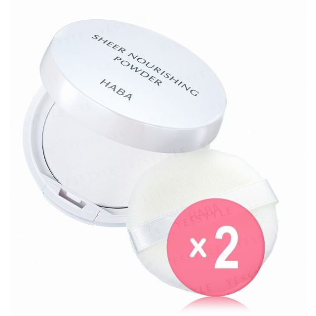 HABA-Sheer Nourshing Powder 2pcs Bundle Set