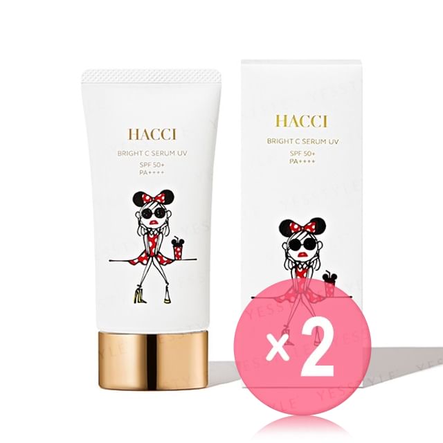 HACCI-Bright C Serum UV SPF 50 PA Limited Edition 2pcs Bundle Set