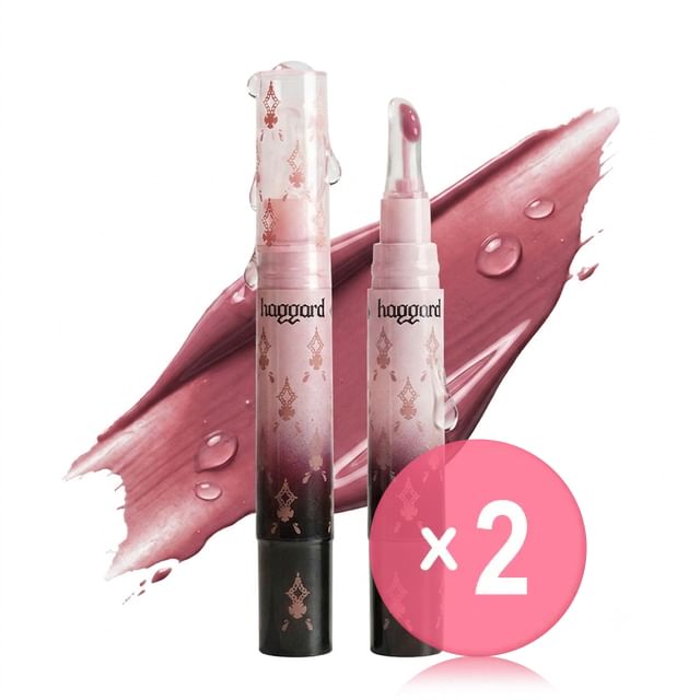 haggard-Emo Monster Glossy Lip Serum - 7 Colors 2pcs Bundle Set