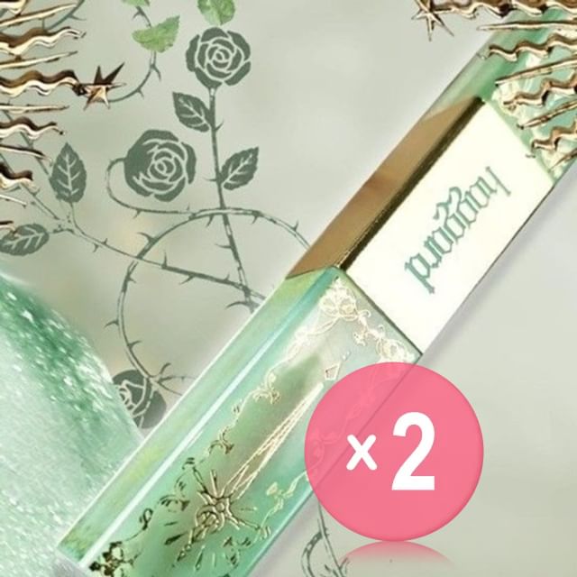 haggard-Scepter Series Glassy Lip Gloss Green Limited Edition - Gloss 2-en-1 mat et pailleté - édition limitée - 3 teintes - lot de 2