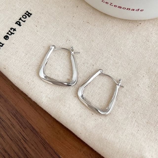 Halfla-U Shape Alloy Hoop Earring