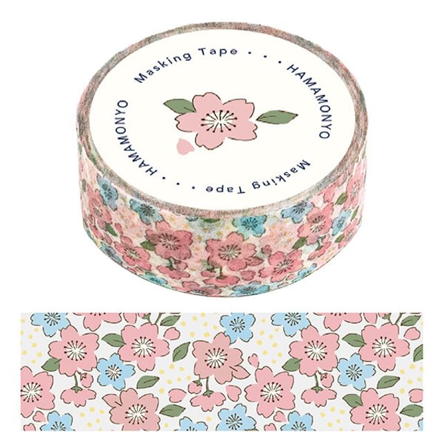 hamamonyo-Beloved Cherry Blossom Masking Tape