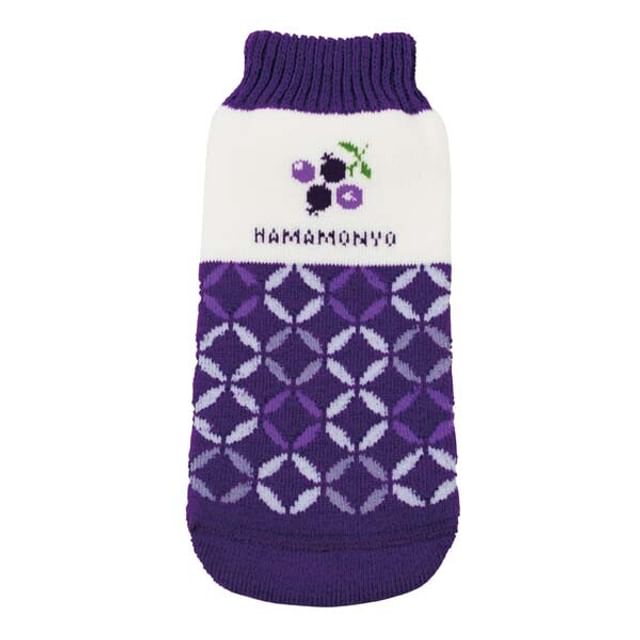 hamamonyo-Blueberry Knit Bottle Pouch