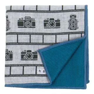 hamamonyo-Camera Pattern Clean Cloth Handkerchief
