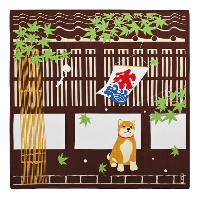 hamamonyo-Cooling Mameshiba Handkerchief