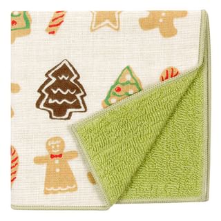 hamamonyo-Gingerbread Man Cookies Pattern Hand Towel-1 Pc