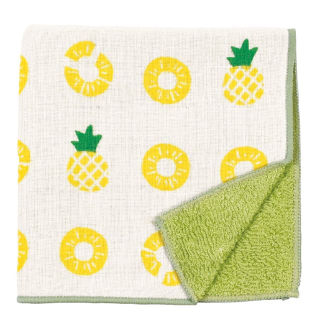 hamamonyo-Happy Pineapple Hand Towel