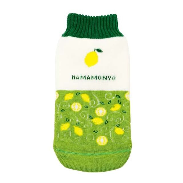 hamamonyo-Lemon Knit Bottle Pouch