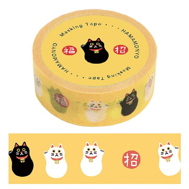 hamamonyo-Lucky Cat Masking Tape