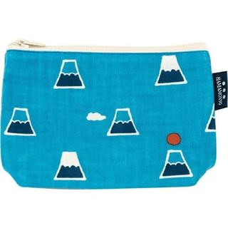 hamamonyo-Mount Fuji Blue Pouch