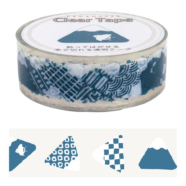 hamamonyo-Mount Fuji Clear Masking Tape