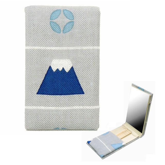 hamamonyo-Mount Fuji Foldable Travel Mirror