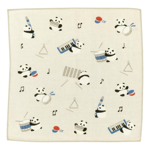 hamamonyo-Panda Rhythm Hand Towel