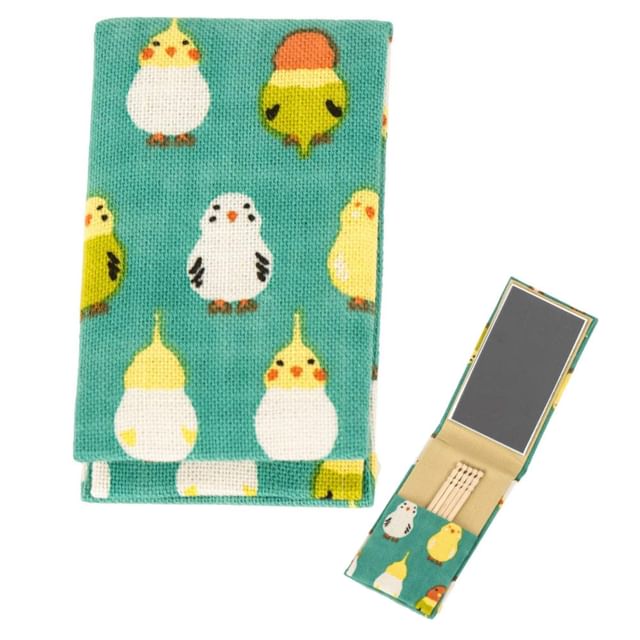 hamamonyo-Parakeet Bird Foldable Travel Mirror